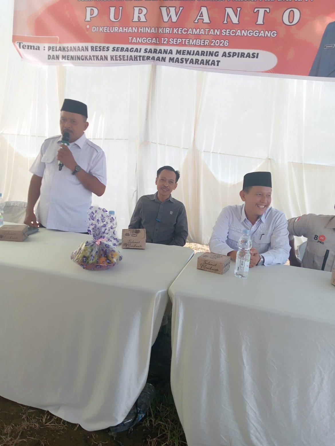 Purwanto Gelar Reses Tahun Anggaran ll 2026 Di Kelurahan Hinai Kiri, Serap Aspirasi Masyarakat.