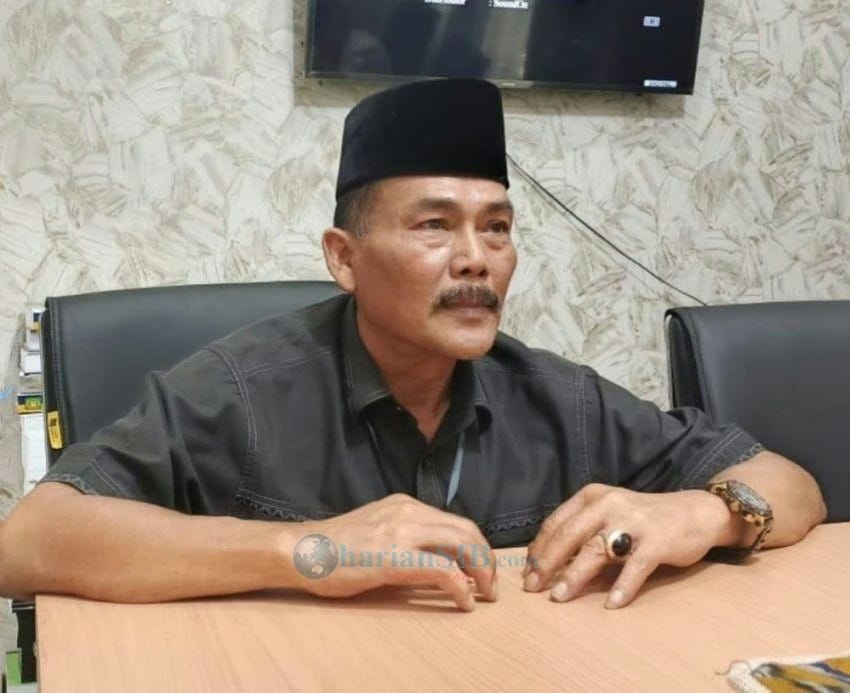 Foto:Des. Pimanta Ginting, Fraksi PDIP, yang juga BANGGAR DPRD Langkat.     Pimanta Soroti Anggaran Infrastruktur Langkat- Tak Capai 40 Persen:Ini Kelalaian.