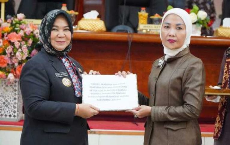 DPRD Kabupaten Langkat Bersama Pemkab Sahkan Ranperda P-APBD Langkat Tahun 2026.