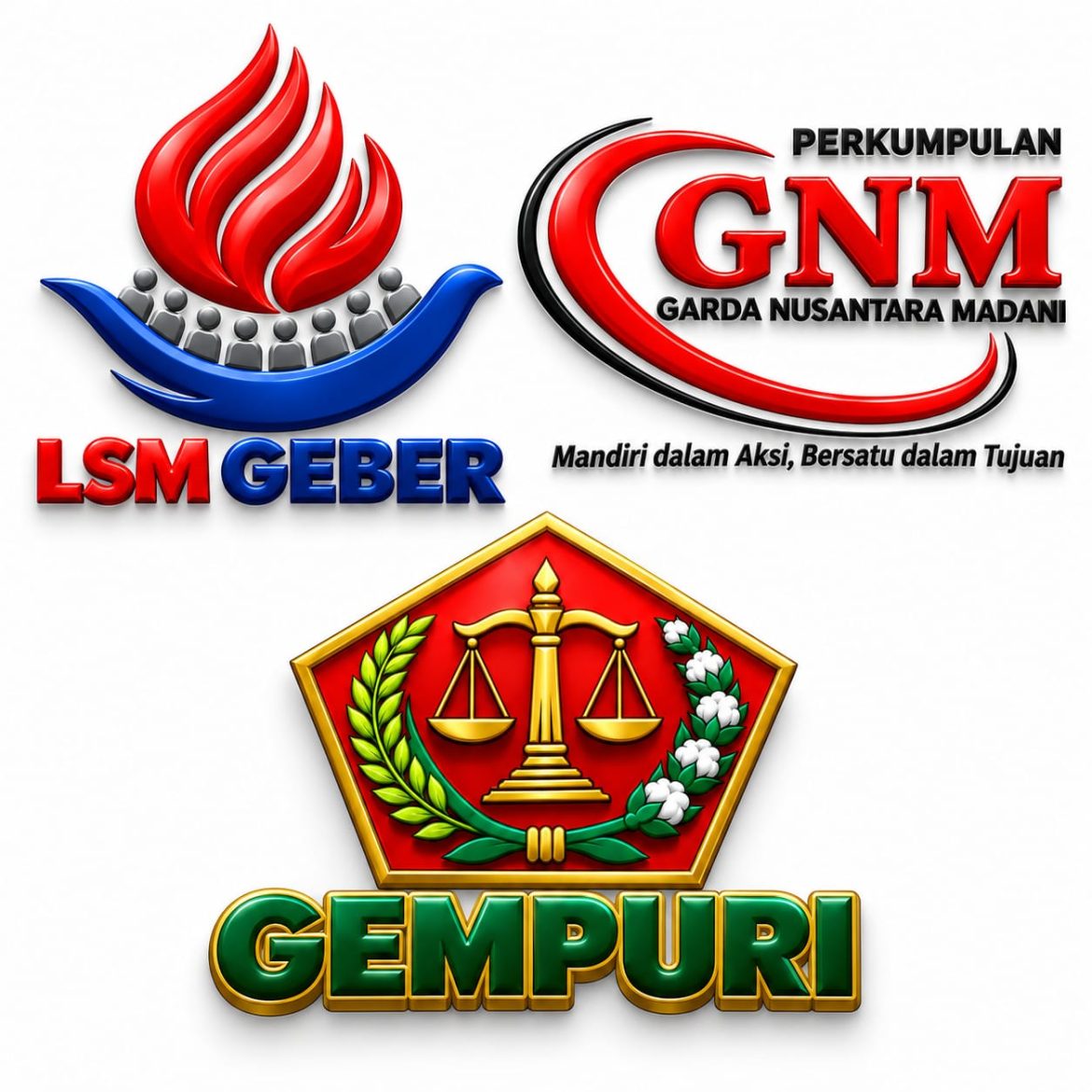GEBER, GNM dan GEMPURI Siap “Gempur” Persoalan Publik: Jadi Corong Rakyat, Kawal Aspirasi dan Awasi Kinerja Aparatur