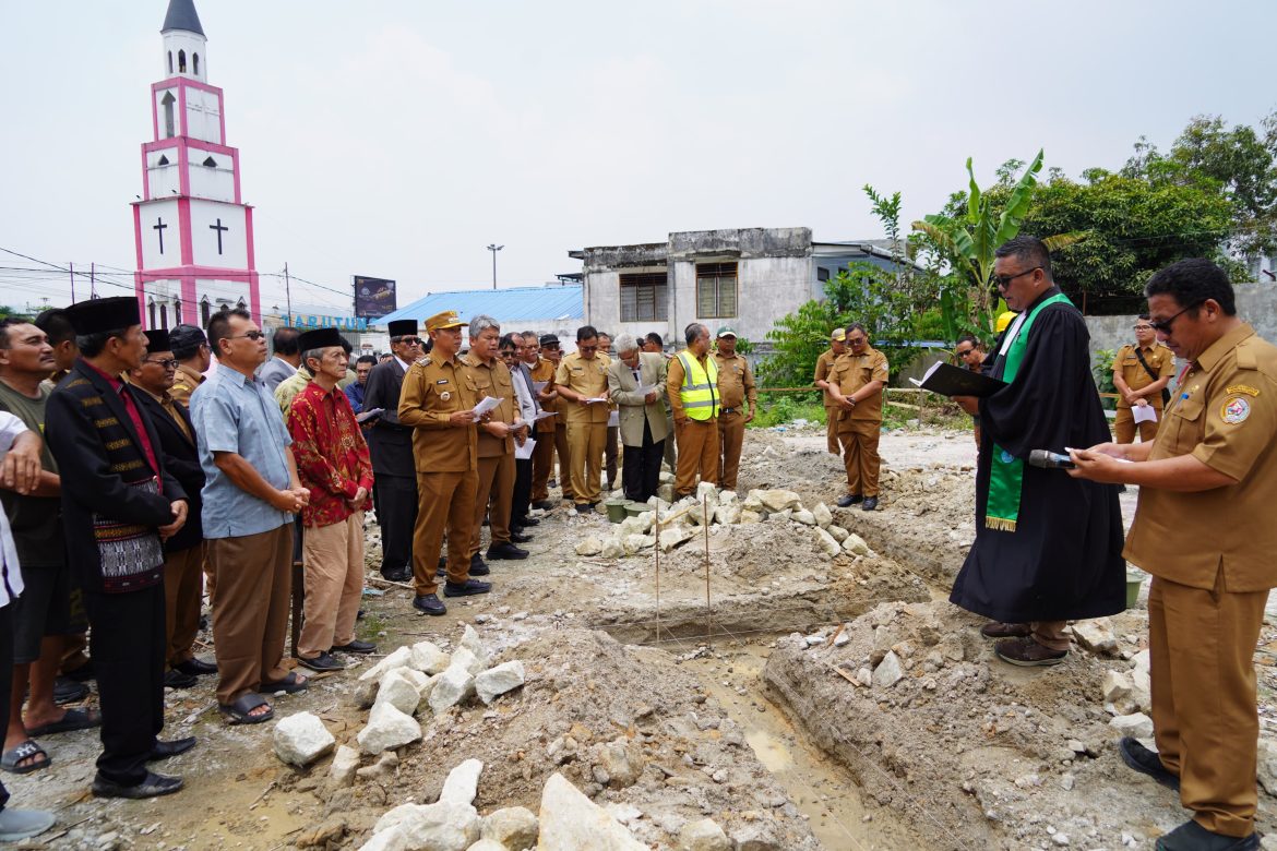 Perkuat Kualitas Layanan Publik, Pemkab Tapanuli Utara Mulai Pembangunan Mal Pelayanan Publik Senilai Rp7,2 Miliar  ‎