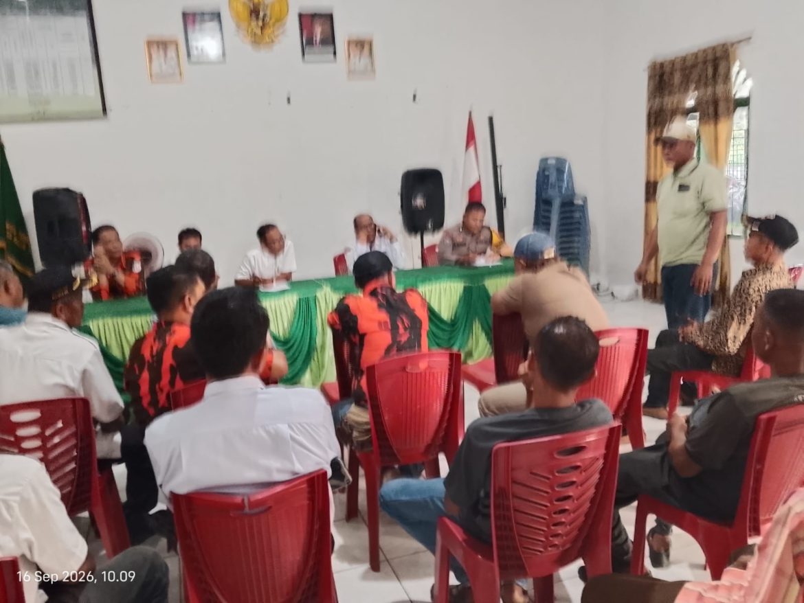 Kades Paya Pasir Tegaskan: Jalan untuk Kepentingan Warga, Armada Sawit Tetap Bisa Melintas