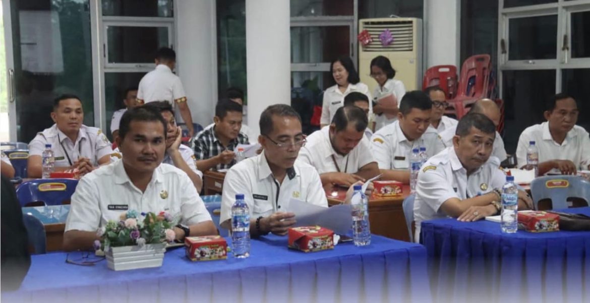 Rapat Tim Koordinasi Reformasi Birokrasi Pemkab Nias Utara Bahas Penguatan Kinerja Perangkat Daerah