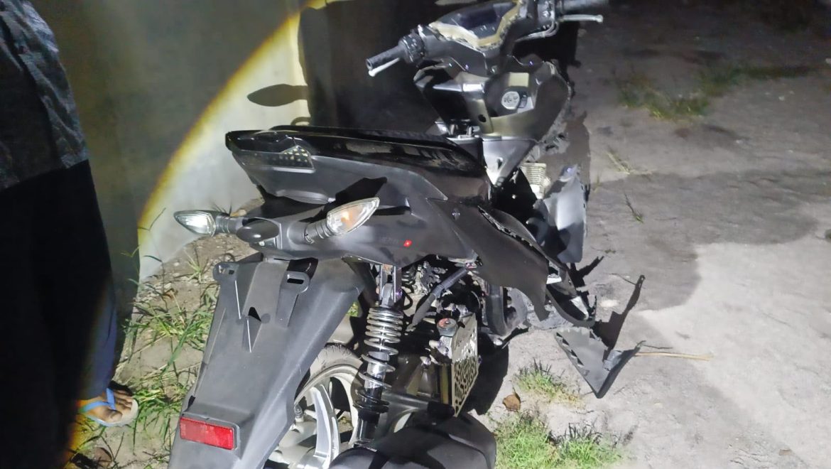 Quick Respons Laka Lantas, Polsek Sabangau Datangi TKP di Jalan Mahir Mahar