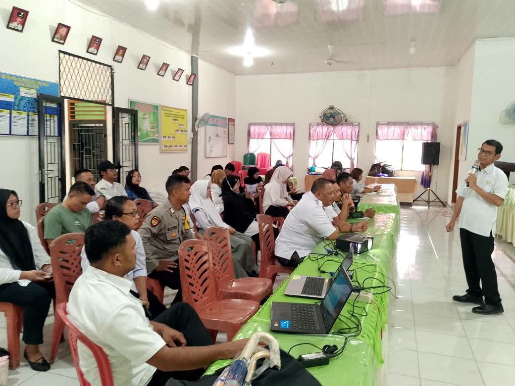 Bhabinkamtibmas Desa Cinta Raja Hadiri Advokasi dan Sosialisasi Penguatan RPTRA Kabupaten Langkat.