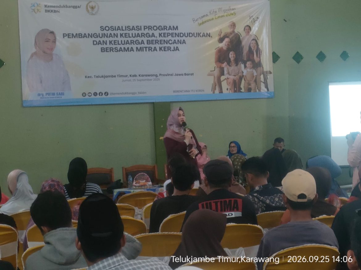 Putih Sari dan BKKBN Edukasi Warga Karawang tentang Pembangunan Keluarga dan KB