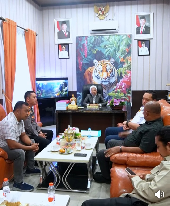 Ketua DPRD Kabupaten Langkat Terima Audiensi Ketua APPSI.