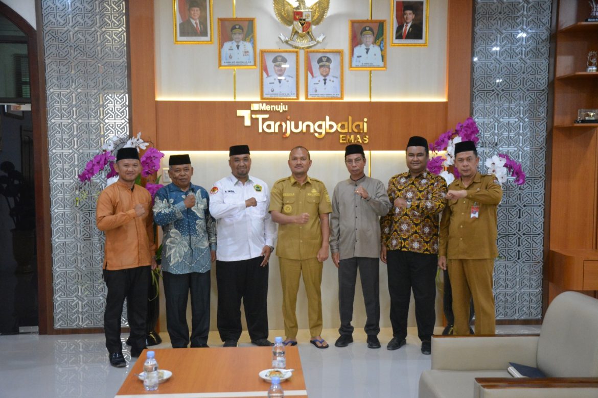 Wali Kota Tanjungbalai Terima Audensi LPTQ : Pelaksanaan MTQ, Guna Mendapat Bibit-Bibit Baru Berprestasi 