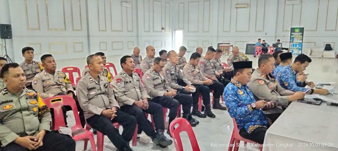 Bhabinkamtibmas Polsek Secanggang Ikuti Arahan Dir Binmas Polda Sumut Terkait Program Agen Perlinsos IKD.