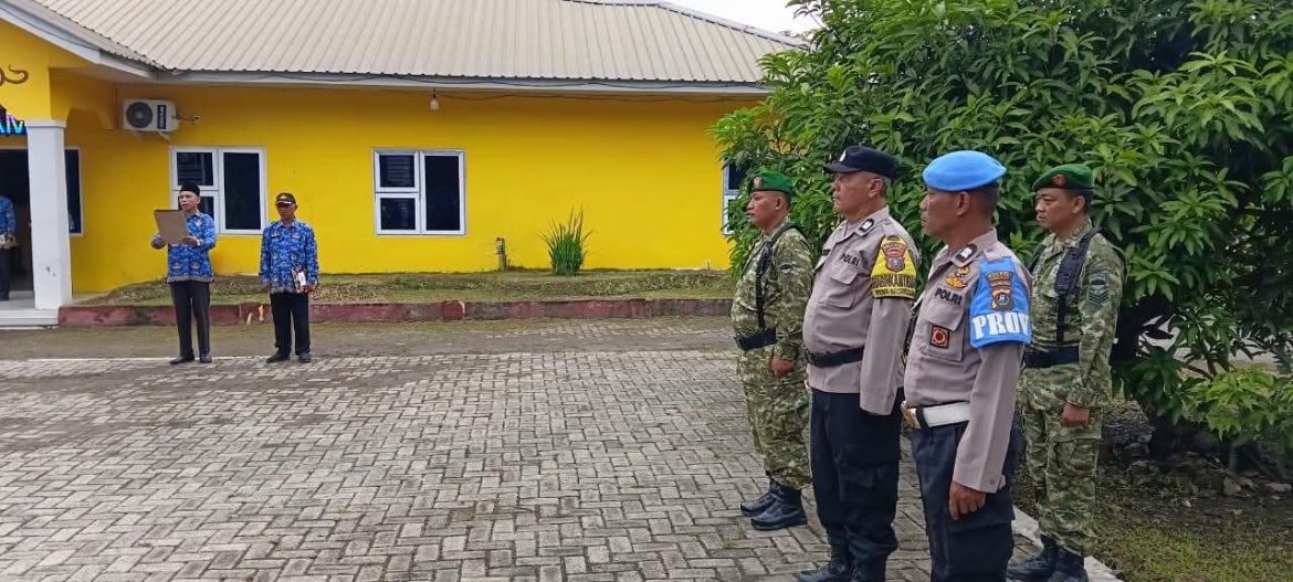 Polsek Secanggang dan Koramil 08 Secanggang Bersama Forkopimca Ikuti Upacara Hari Kesaktian Pancasila Tahun 2026.