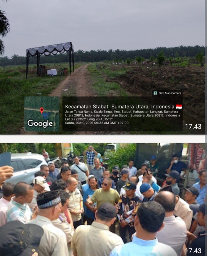 Polemik Lahan Eks HGU Kwala Bingai Kembali Memanas, Dugaan Penanaman Sawit Disorot Pansus DPRD Langkat.