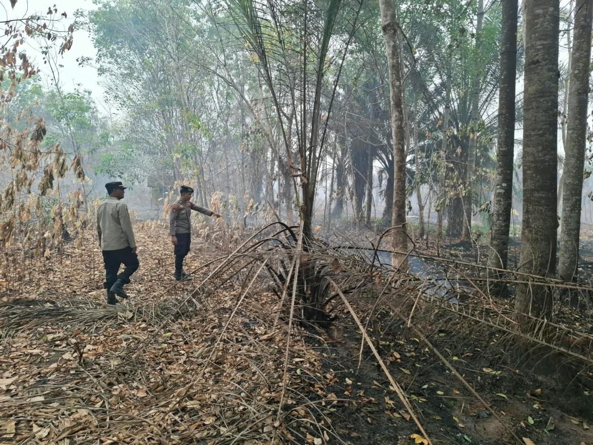 Cegah Karhutla, Regu 1 KRYD Polresta Palangka Raya Patroli Sejumlah Titik Rawan