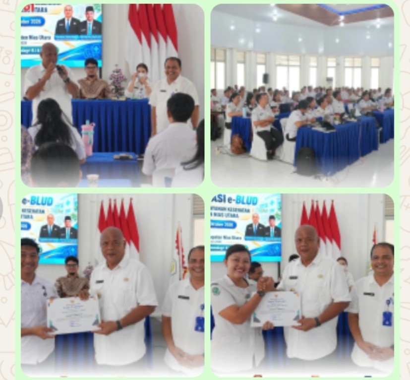 Bupati Nias Utara Tutup Sosialisasi e-BLUD, Seluruh Faskes Ditargetkan Siap Terapkan Sistem Elektronik