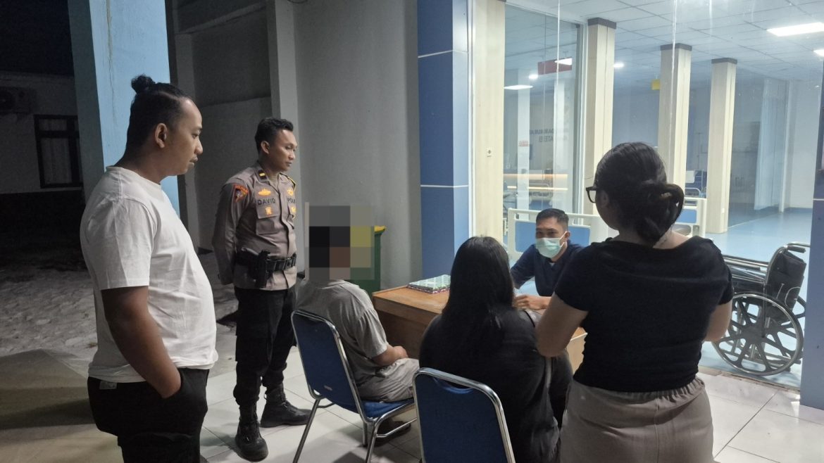 Respons Laporan Warga, Pamapta I SPKT Polresta Palangka Raya Evakuasi ODGJ