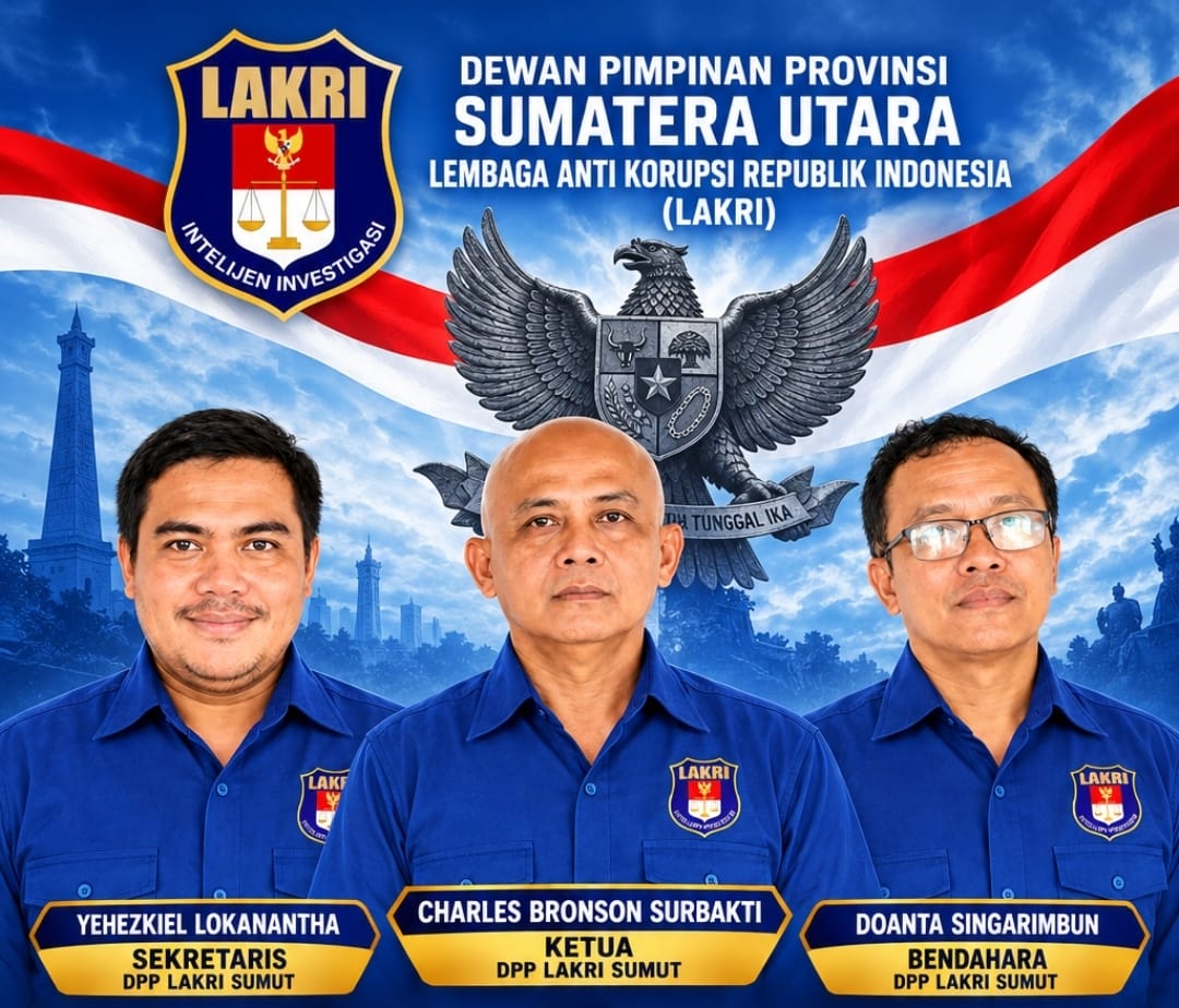 Kesbangpol Sumut Terima Laporan LAKRI, Charles Bronson Siap Bersinergi