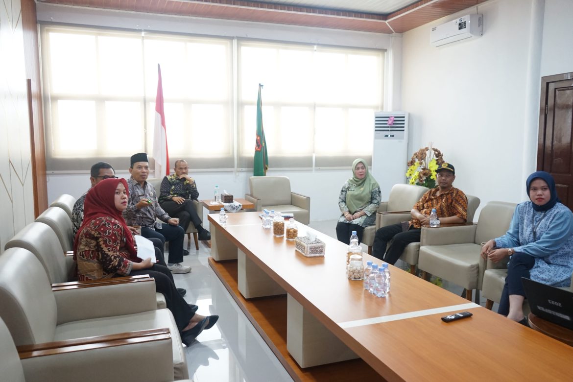 Wali Kota Mahyaruddin Salim, Gelar Rapat Bersama Tim Penataan Kota Tanjungbalai