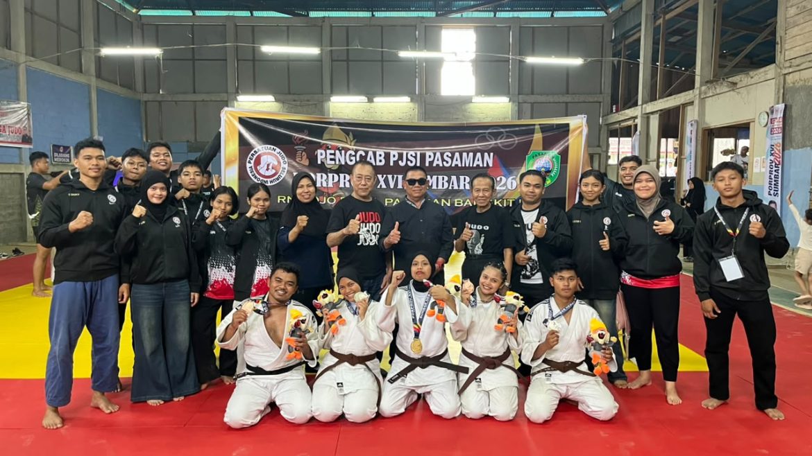 Judo Pasaman Kembali Juara Umum Porprov XVI Sumbar 2026, Atlet Polres Sumbang Medali Perak