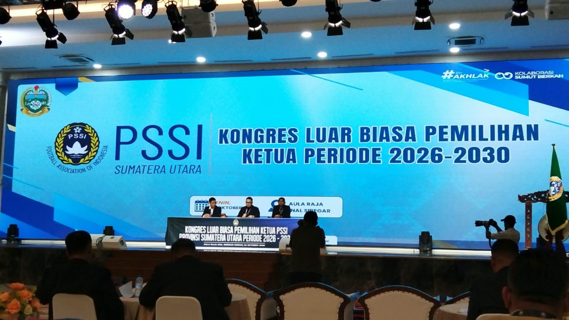 Sah Terpilih Ketua Asprov PSSI Sumut Arya Sinulingga, Ketua Askab Toba : KLB Berjalan Kondusif 