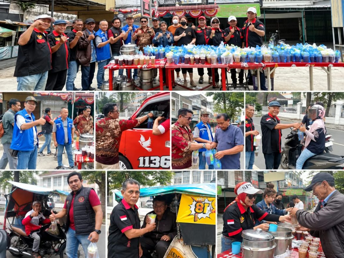 DPP TKN Kompas Nusantara Gelar Jumat Berkah, Bagikan Takjil Bersama Komunitas dan Media