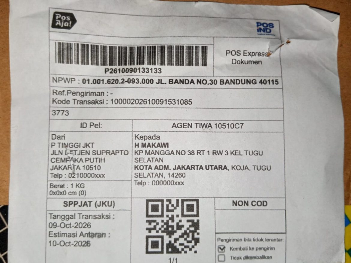 PERKARA APARTEMEN SHERWOOD DIAWASI PENGADILAN TINGGI JAKARTA DAN KPK, H. MAKAWI DESAK KEPASTIAN HUKUM