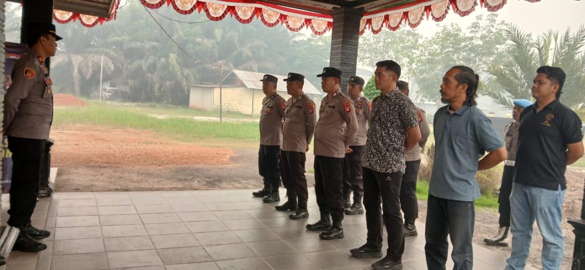Pimpin Apel di Mako, Kapolsek Rakumpit Ingatkan Personel Pahami Program Prioritas Kapolri