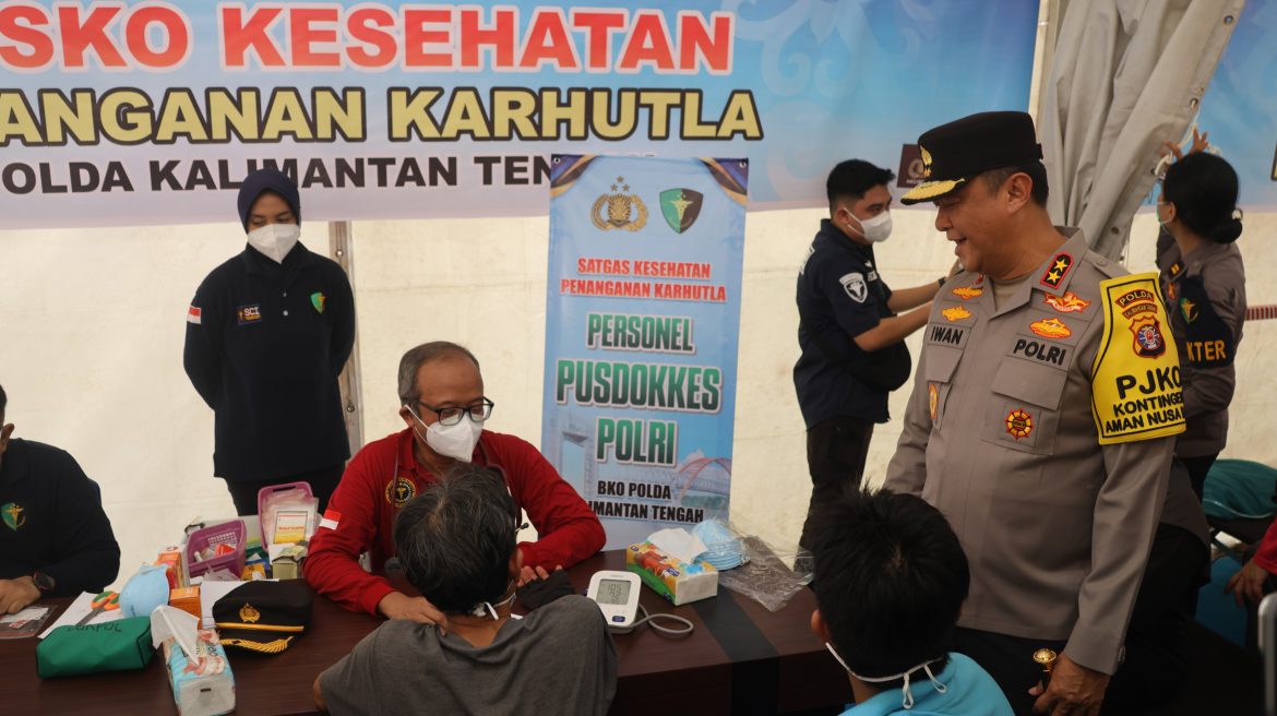 Peduli Kesehatan Masyarakat, Polda Kalteng Dirikan Rumah Oksigen 24 Jam di 7 Titik Palangka Raya
