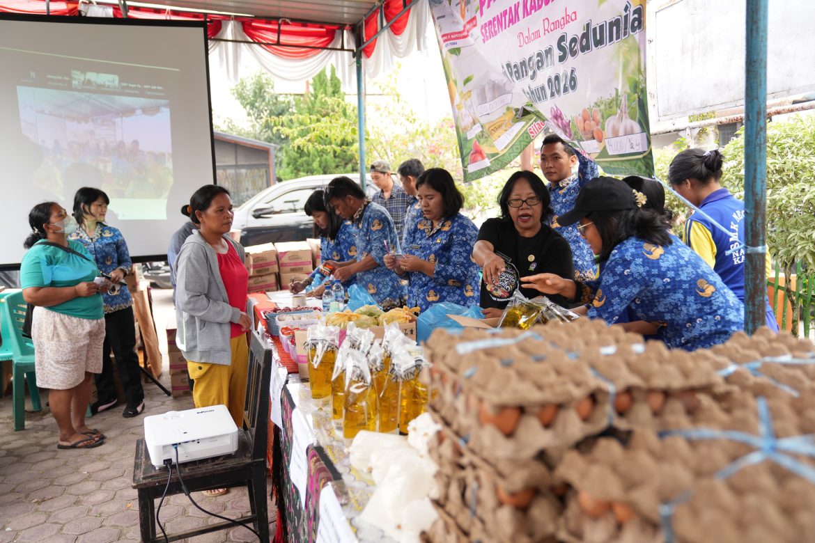 Kendalikan Inflasi dan Jaga Daya Beli, Pemkab Toba Gelar Gerakan Pangan Murah di Kecamatan Silaen