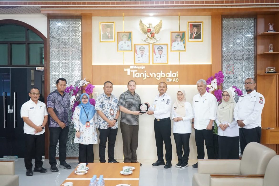 Wali Kota Tanjungbalai Mahyaruddin Salim Terima Audiensi BRIN 