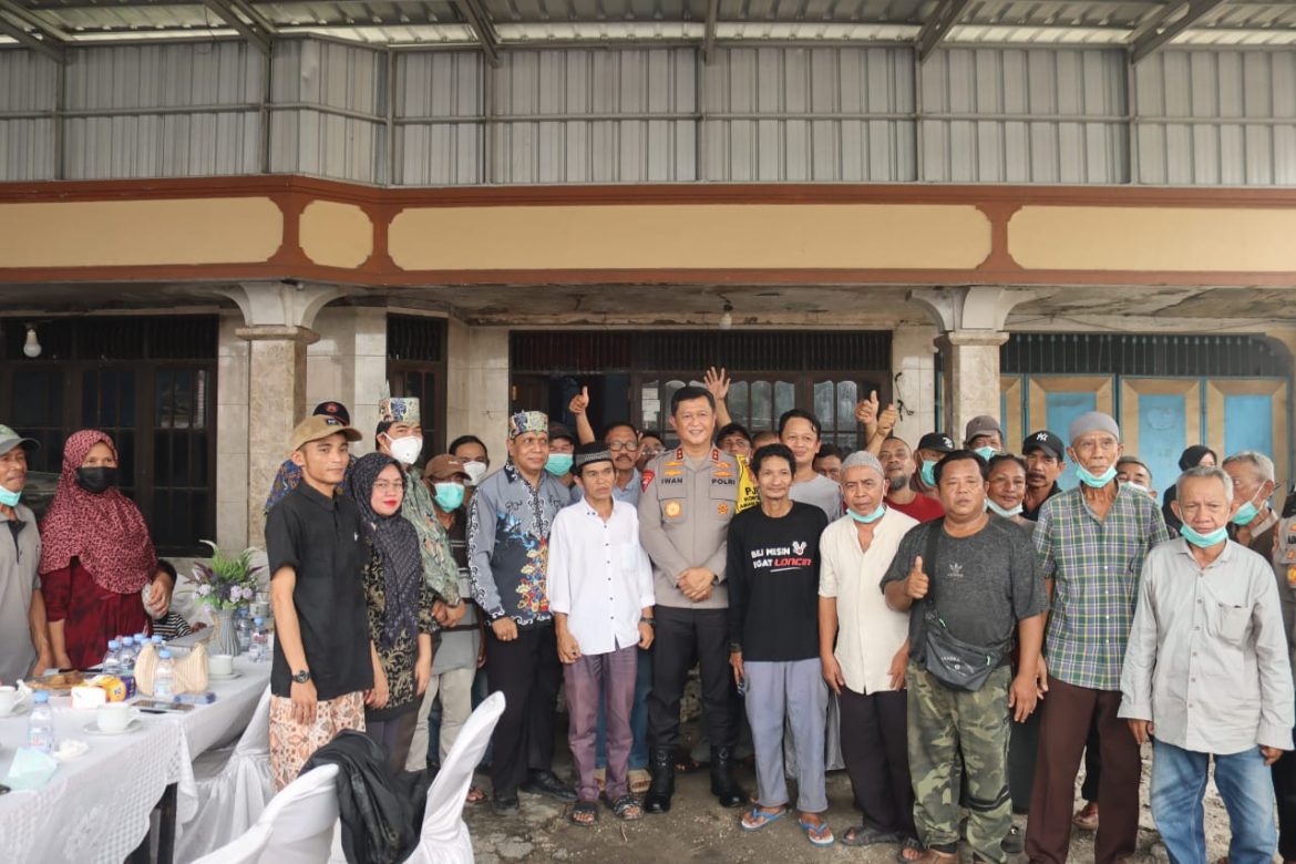 Kapolda Kalteng Tampung Aspirasi Warga, Dorong Pendataan dan Pelatihan Kerja melalui Program Poliran