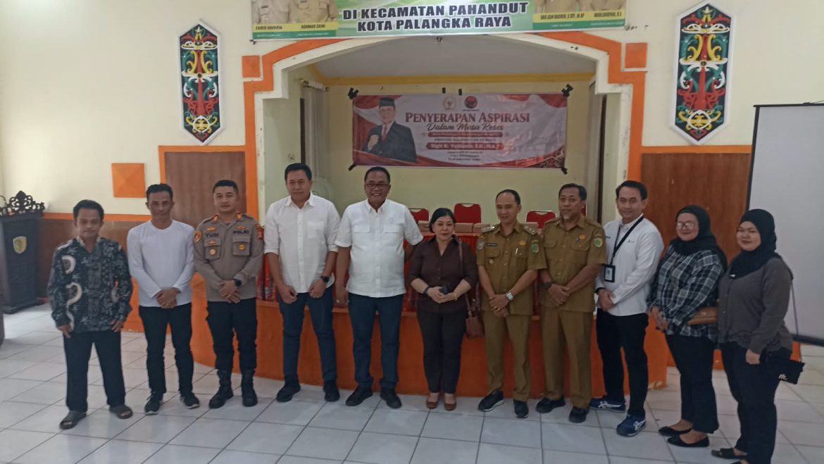 Kapolsek Pahandut Hadiri Reses Anggota DPR RI di Kecamatan Pahandut