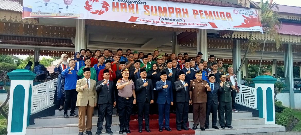 SUMPAH PEMUDA KE-98 DI TEBING TINGGI: PEMUDA BERSATU TOLAK JUDI ONLINE DAN NARKOBA